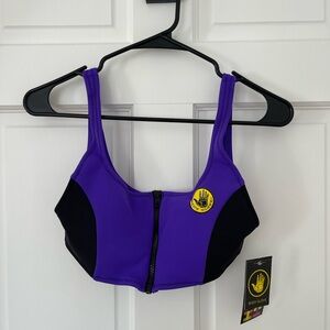 Body Glove Purple Crop Top